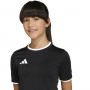 T-shirt Adidas Entrada 26 Y - Preto
